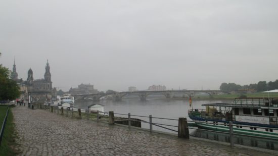 Canalettoblick auf die Augustusbrücke