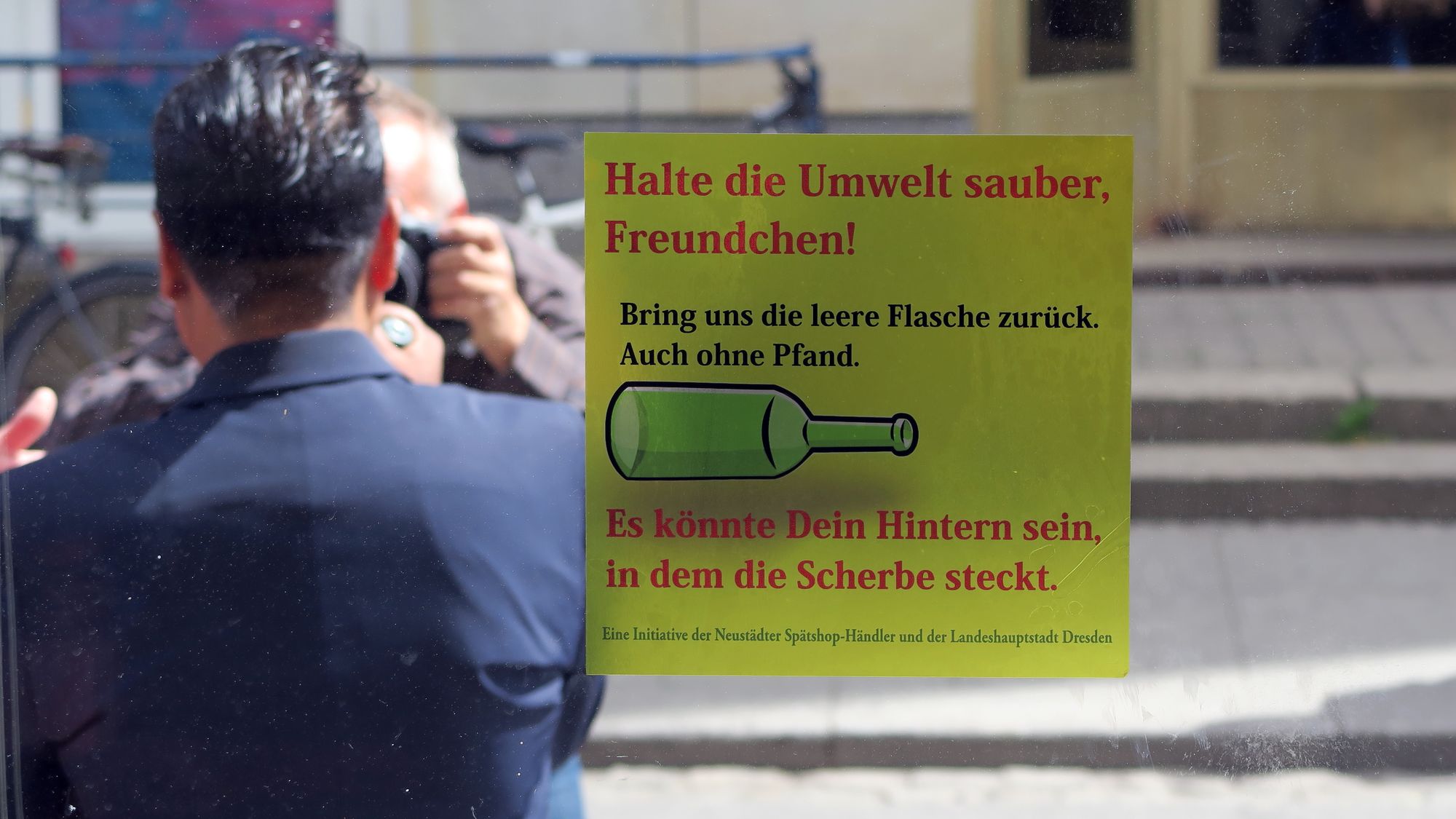 Sticker gegen falsch parkende Autos - Neustadt-Geflüster