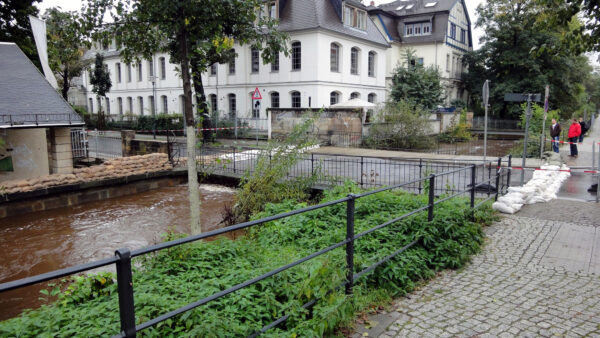 Hochwasserschutz an der Prießnitzstraße