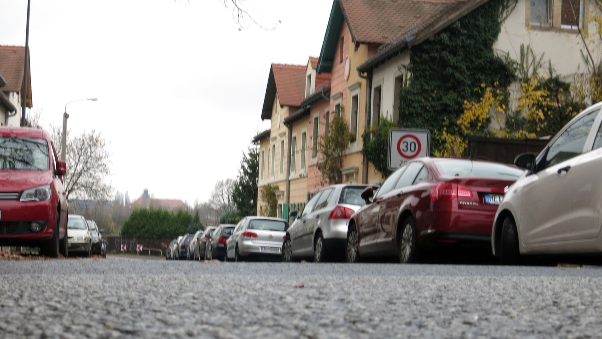 Im westlichen Teil der Buchenstraße stehen noch die Häuser, die zu Zeiten von Johann Meyer dort gebaut wurden. Foto: Archiv