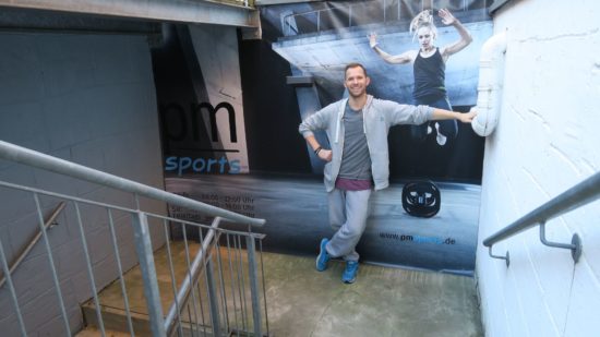 Patrick Müller zieht mit dem Fitness-Studio pm sport's um.