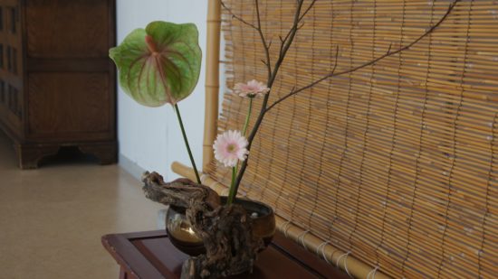 Die Kunst des Blumensteckens, Kado, ist ein Teilbereich des Tai Chi.
