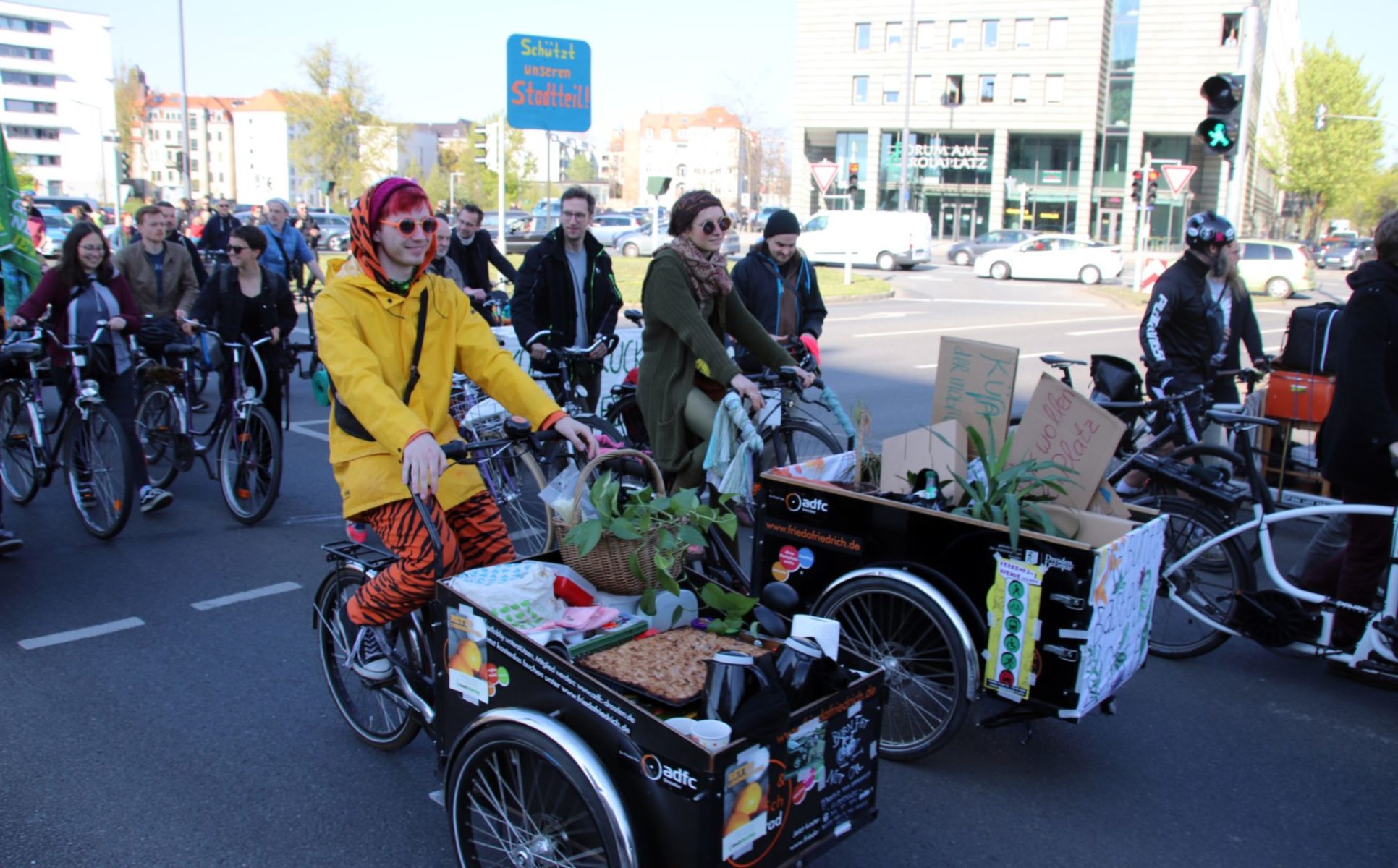 fahrrad demo dresden