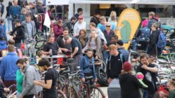 Gut besucht: Fahrradflohmarkt