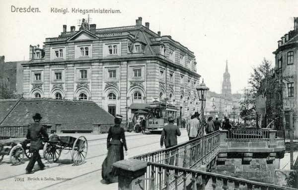 Das Blockhaus um 1900. © Brück & Sohn Kunstverlag