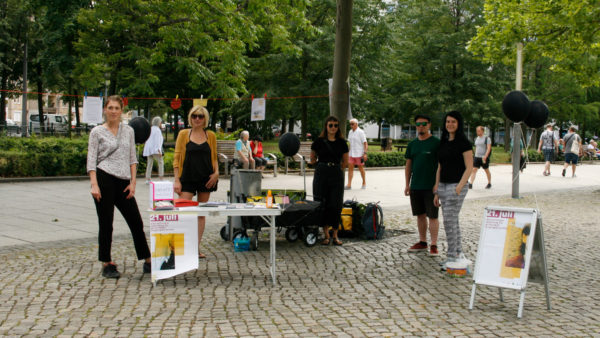 SafeDD und die Diakonie Dresden haben den Gedenktag in Dresden erstmals veranstaltet