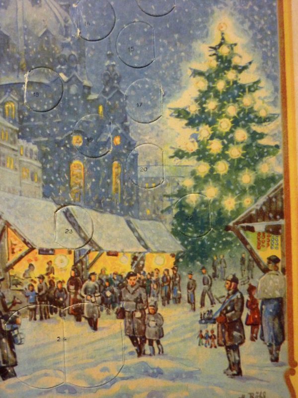 Adventskalender um 1920