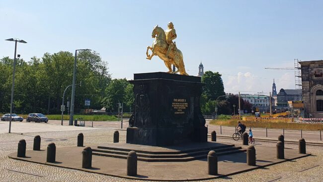 Demonstration startet am Goldenen Reiter am Sonnabend um 12 Uhr