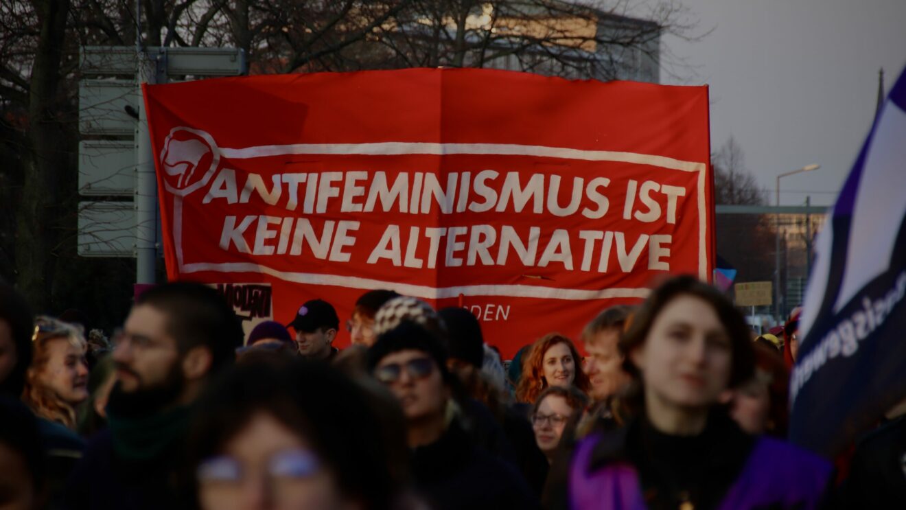 "Antifeminismus ist keine Alternative - Rotes Dresden" - Foto: Florian Varga