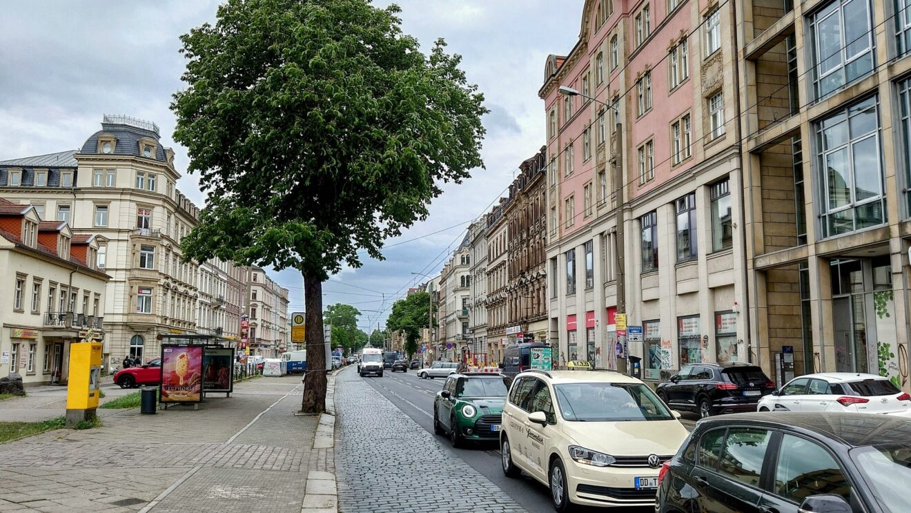 Königsbrücker Straße - Foto: Anton Launer