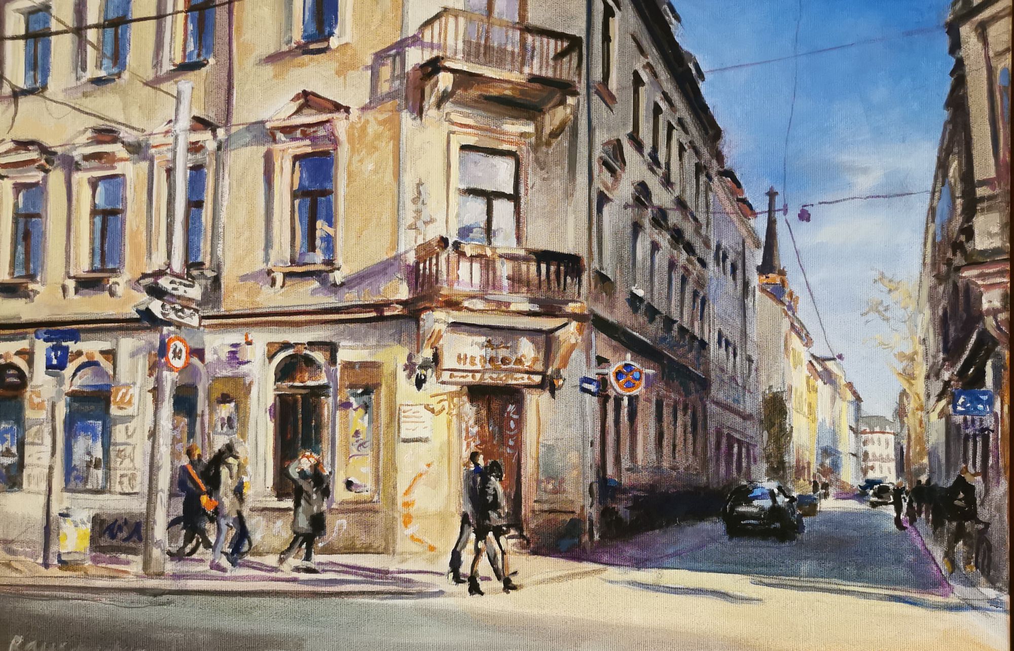 Böhmische Straße mit Hebedas - Bild Matti Rauschenbach