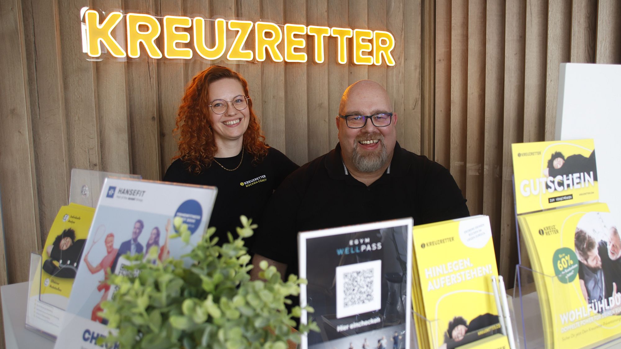 Die Kreuzretter von der Königsbrücker Straße - Yvonne und Thomas Streubel - Foto: Anton Launer