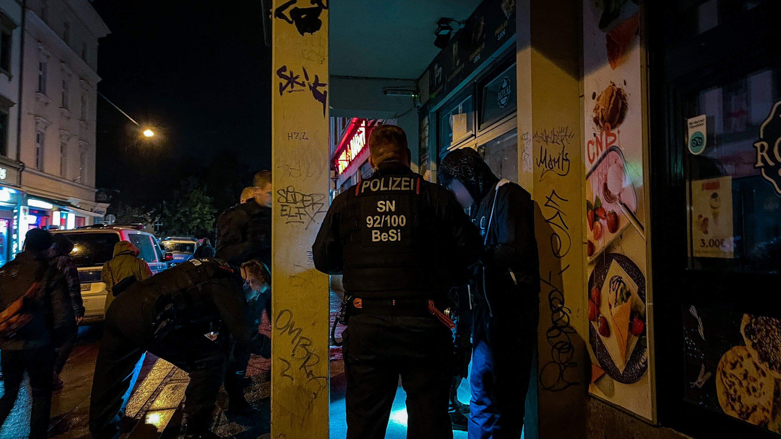 Am Sonntagmorgen wurde der dritte Gesuchte gestellt. - Photo: Florian Varga