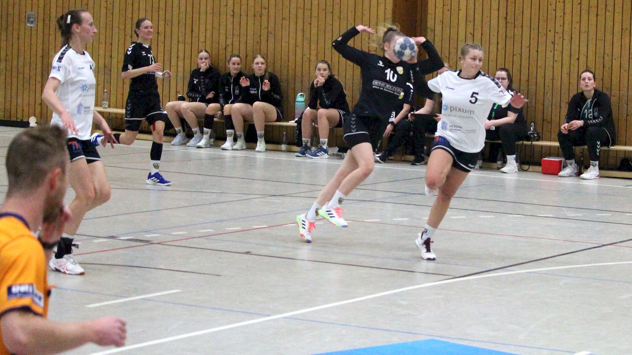 Mit einer starken kämpferischen Leistung zogen die Frauen der Sportfreunde 01 ins Viertelfinale des Landespokals ein. Foto: Sportfreunde01