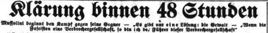 Ausriss aus den Dresdner Neuesten Nachrichten vom 6. Janaur 1925