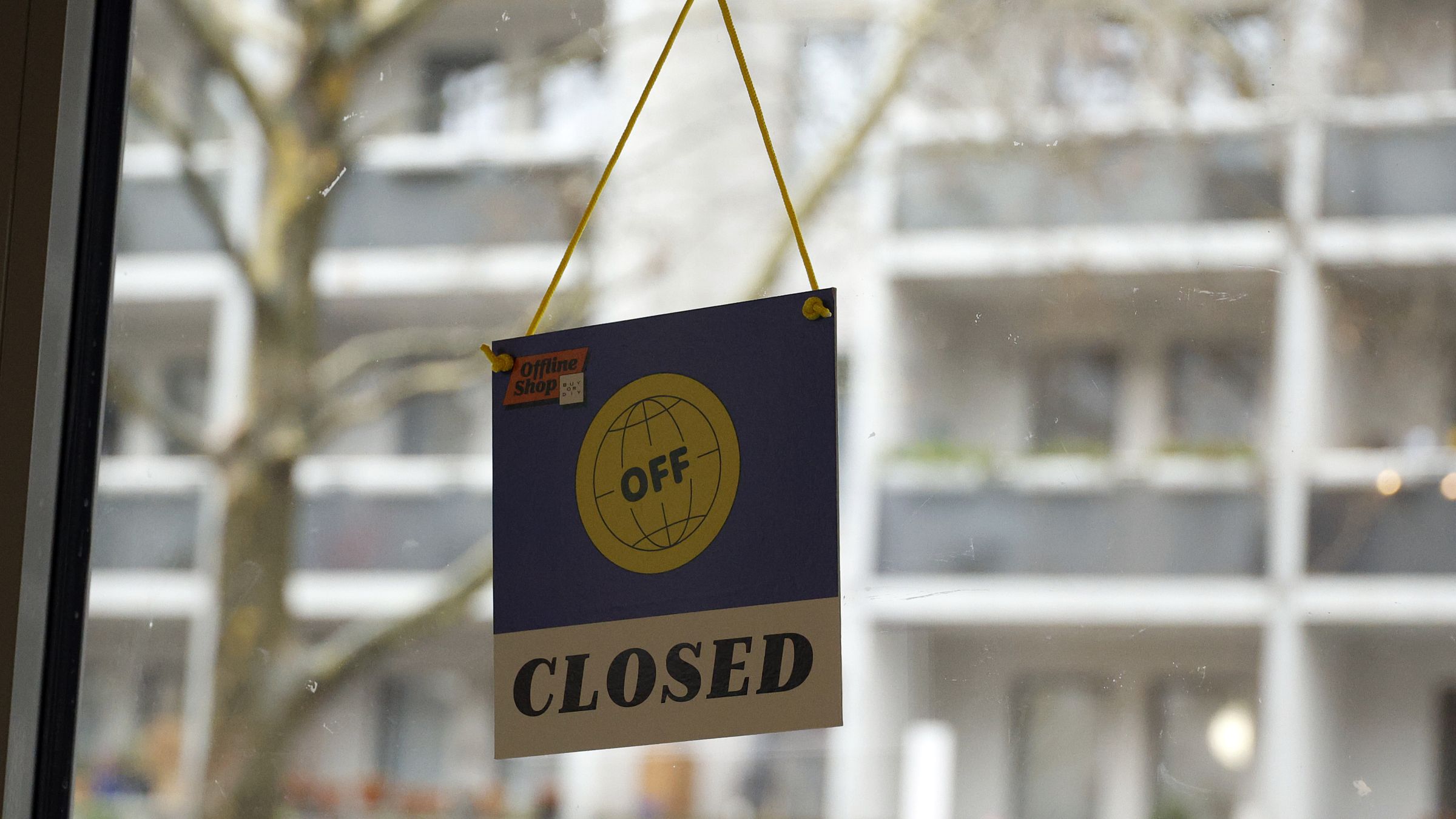 Offline-Shop is closed - Wiedergeburt geplant. Foto: Florian Varga