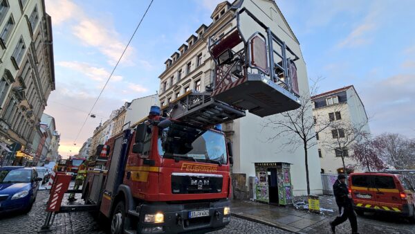 Feuerwehreinsatz auf der Louisenstraße - Foto: Anton Launer