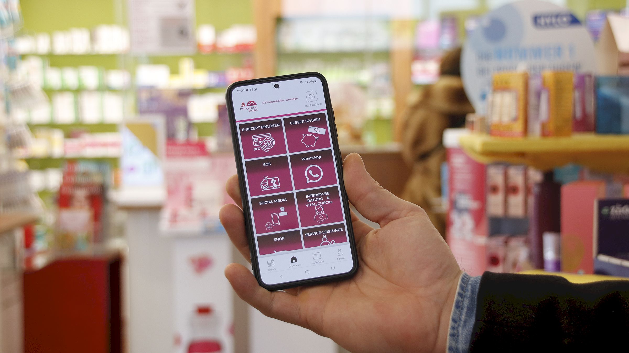 Die Apotheken-App der City-Apotheken - Foto: Anton Launer