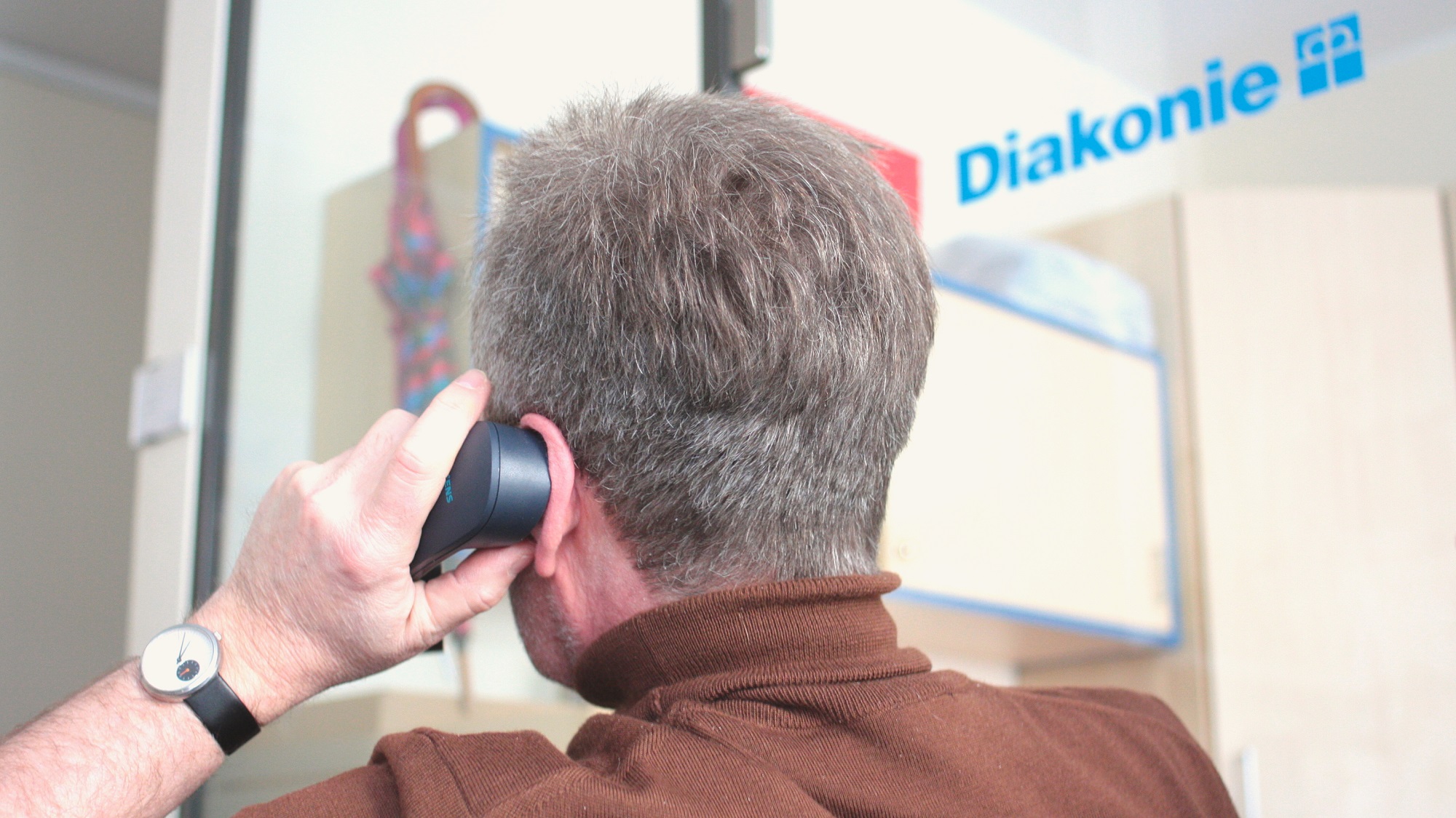 Die Ehrenamtlichen der Diakonie Dresden sollen anonym bleiben. Stephan Anders heißt daher eigentlich anders. Foto: Victor Franke